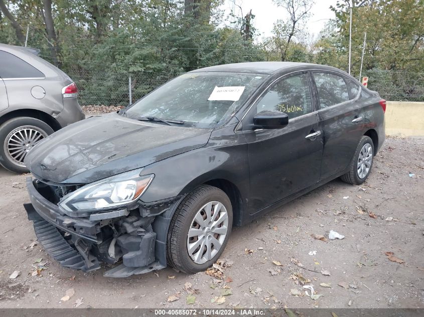 2017 NISSAN SENTRA SV