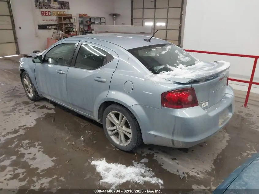 2013 DODGE AVENGER SE V6