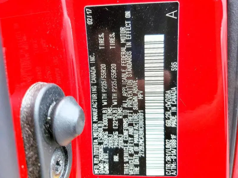 2017 LEXUS RX 350 BASE  
