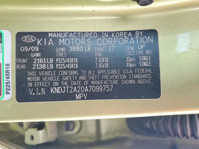 2010 KIA SOUL +  