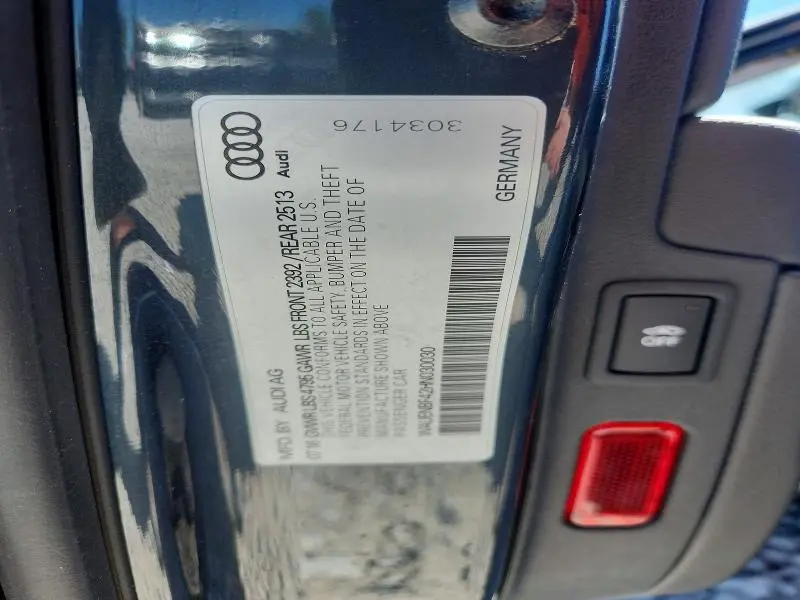 2017 AUDI A4 PREMIUM PLUS  