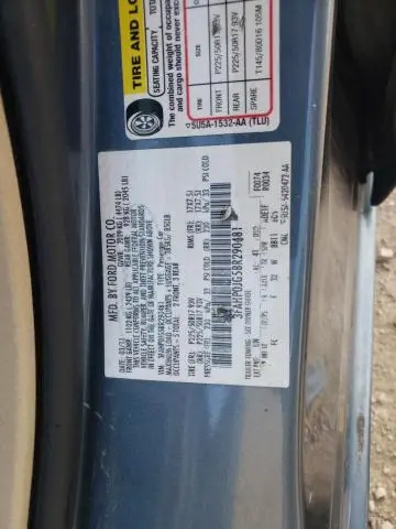 2011 FORD FUSION SEL  