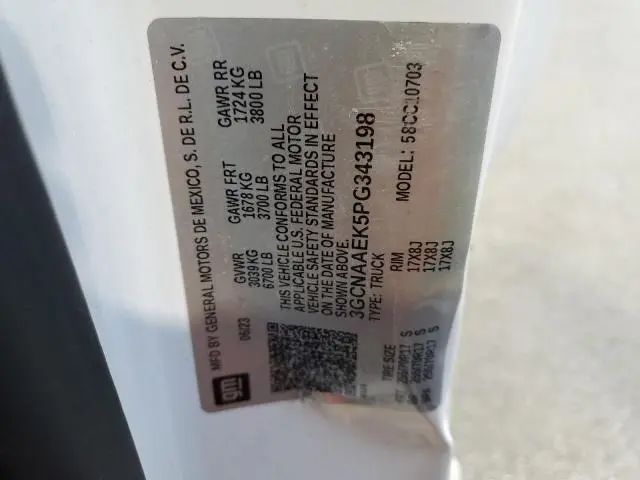 2023 CHEVROLET SILVERADO C1500  