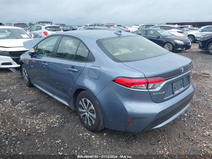 2022 TOYOTA COROLLA HYBRID LE