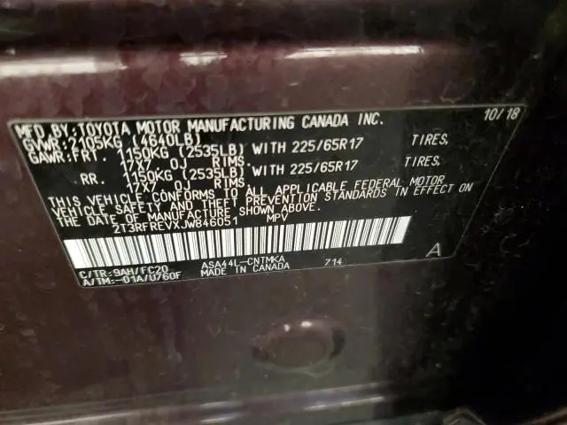 2018 TOYOTA RAV4 ADVENTURE  