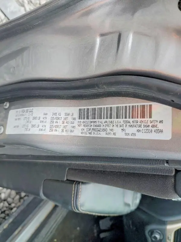 2016 JEEP CHEROKEE SPORT  