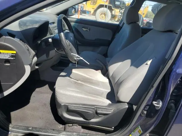2010 HYUNDAI ELANTRA BLUE  