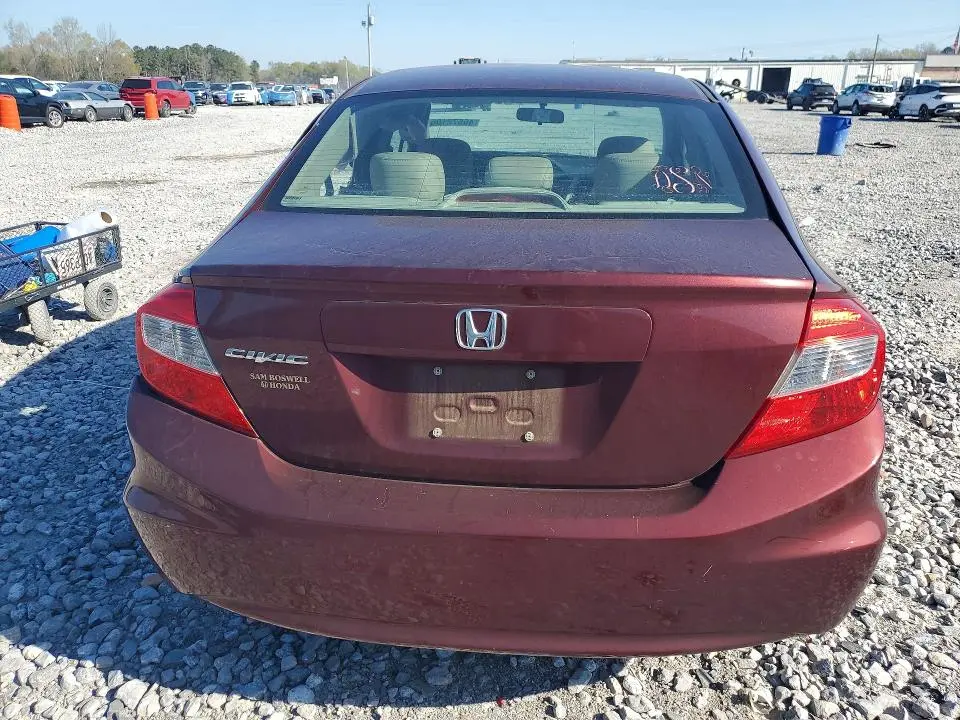 2012 HONDA CIVIC EXL  
