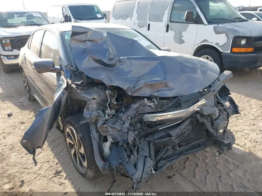 2017 HONDA ACCORD EX