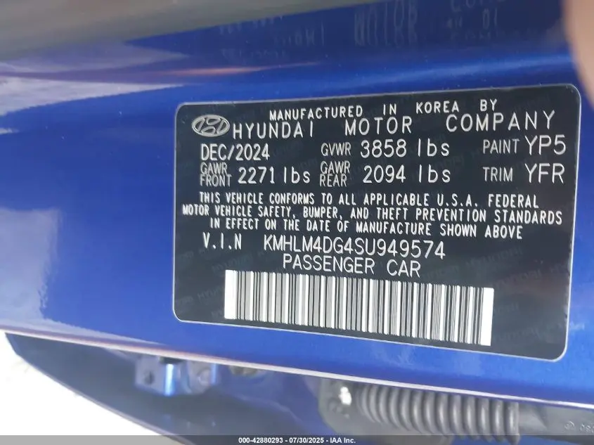 2025 HYUNDAI ELANTRA SEL SPORT