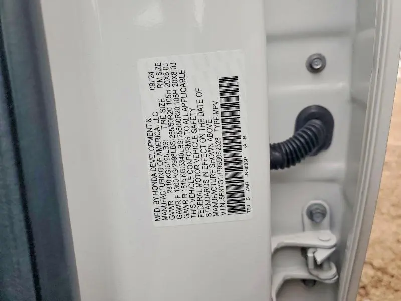 2025 HONDA PILOT TOURING  