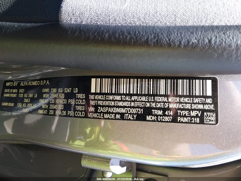 2021 ALFA ROMEO STELVIO TI AWD