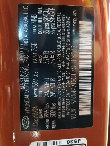 2025 HYUNDAI SANTA FE XRT  