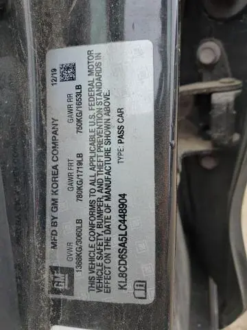 2020 CHEVROLET SPARK 1LT  