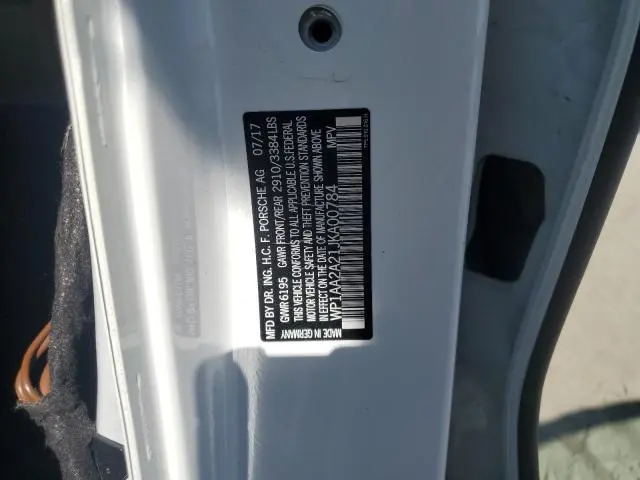 2018 PORSCHE CAYENNE   