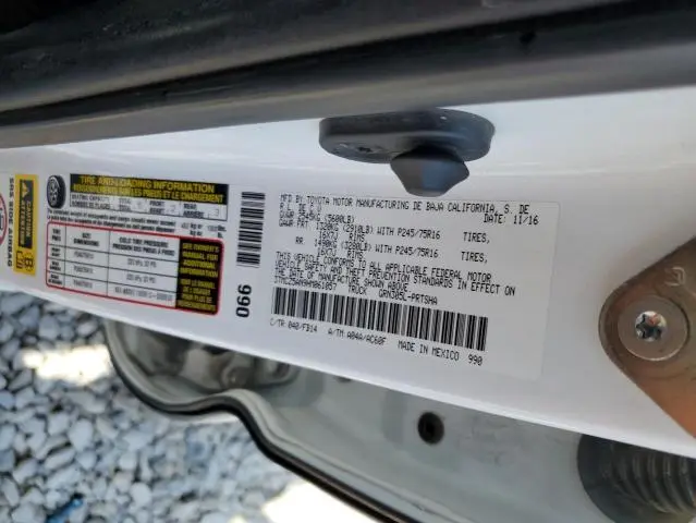 2017 TOYOTA TACOMA DOUBLE CAB  