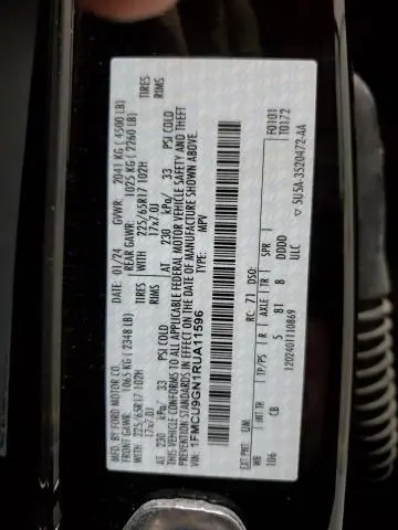 2024 FORD ESCAPE ACTIVE  