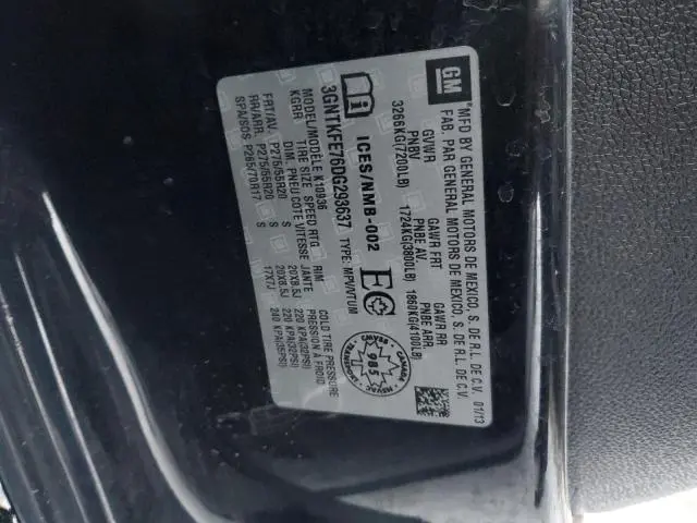 2013 CHEVROLET AVALANCHE LT