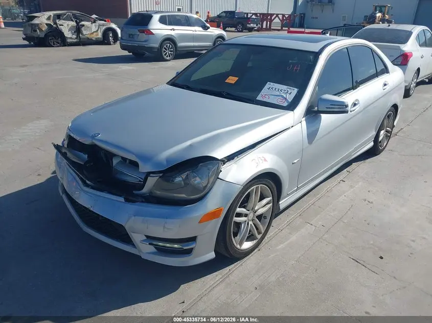 2012 MERCEDES-BENZ C 250 SPORT