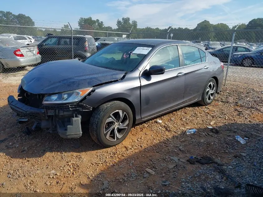 2017 HONDA ACCORD LX