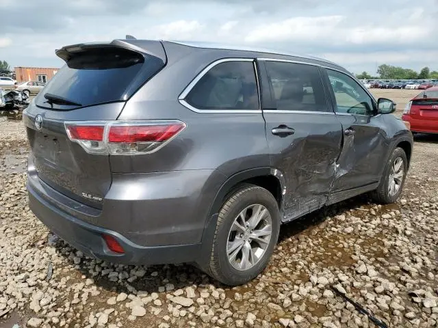 2015 TOYOTA HIGHLANDER XLE  
