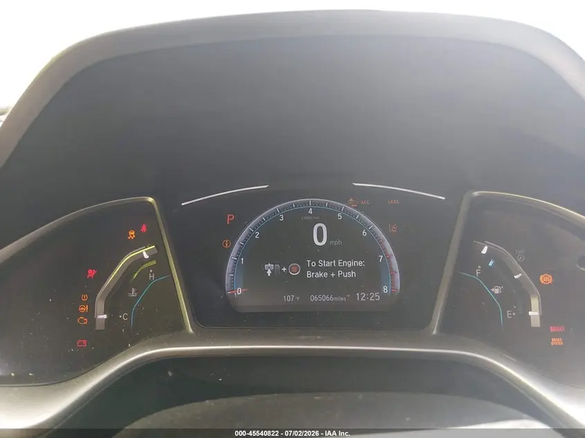 2020 HONDA CIVIC EX