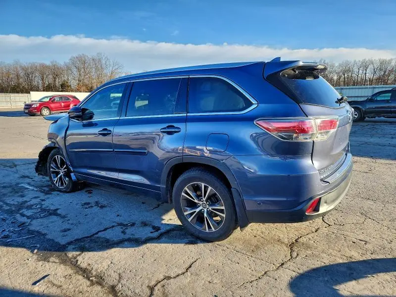 2016 TOYOTA HIGHLANDER XLE  