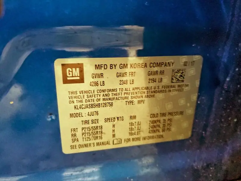 2017 BUICK ENCORE PREFERRED  