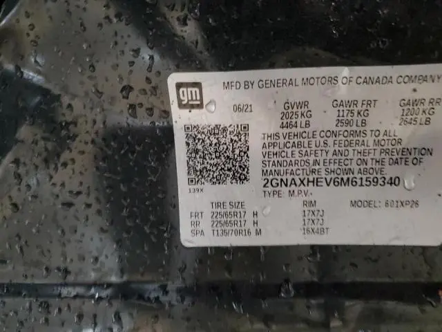 2021 CHEVROLET EQUINOX LS  