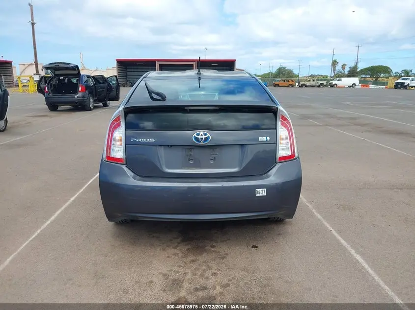 2013 TOYOTA PRIUS FIVE/FOUR/THREE/THREE SE/TWO