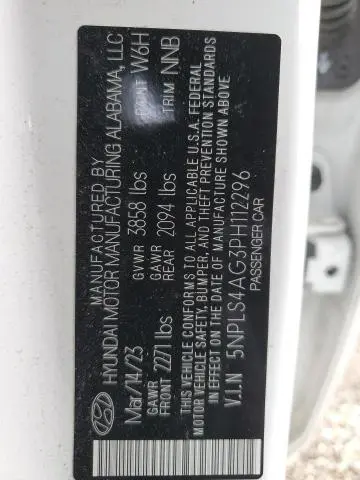 2023 HYUNDAI ELANTRA SEL