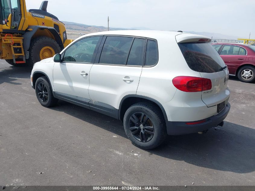 2013 VOLKSWAGEN TIGUAN S