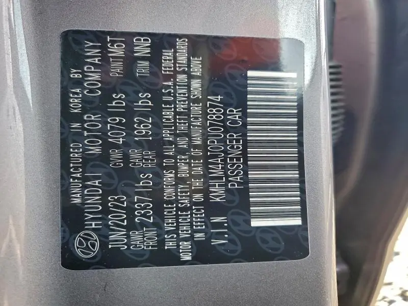 2023 HYUNDAI ELANTRA BLUE  