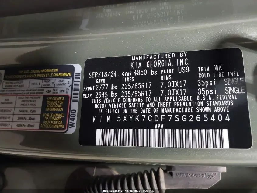 2025 KIA SPORTAGE X-PRO