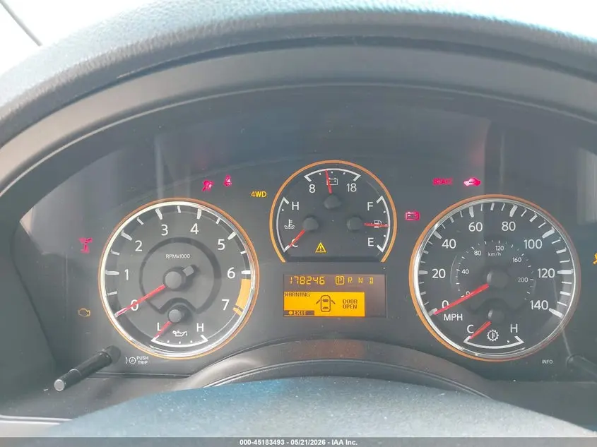 2015 NISSAN ARMADA PLATINUM
