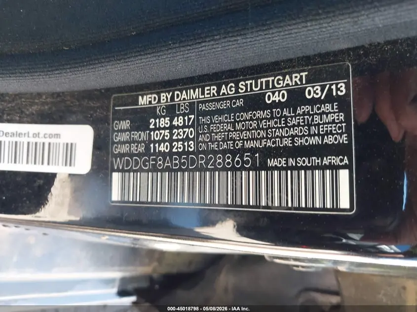 2013 MERCEDES-BENZ C 300 SPORT 4MATIC