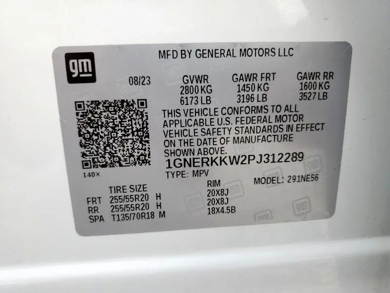 2023 CHEVROLET TRAVERSE PREMIER  