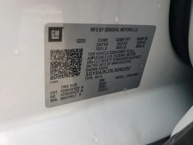 2020 CADILLAC ESCALADE ESV PREMIUM LUXURY  