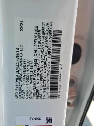 2024 HONDA ACCORD HYBRID SPORT-L  