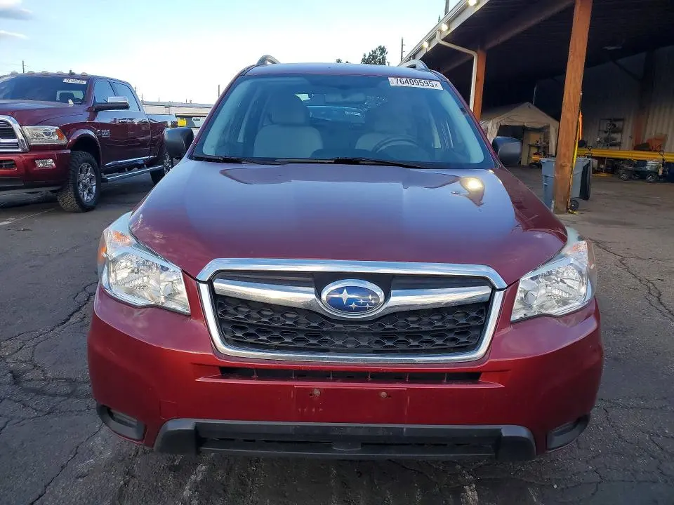 2015 SUBARU FORESTER 2.5I  