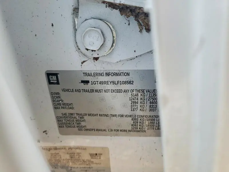 2020 GMC SIERRA K2500 DENALI  