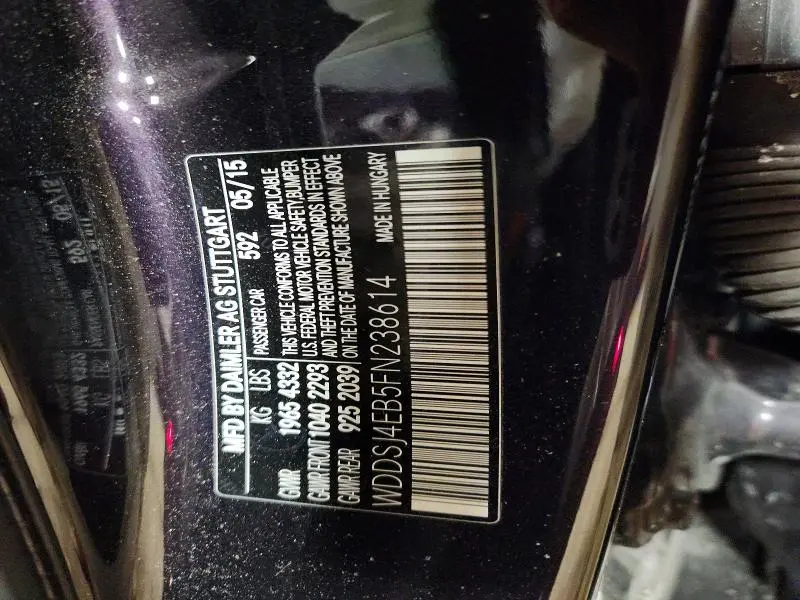 2015 MERCEDES-BENZ CLA 250  