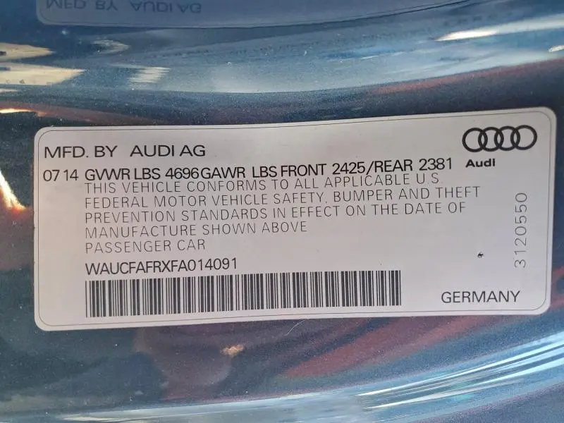 2015 AUDI A5 PREMIUM  