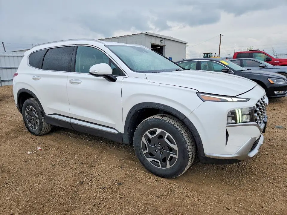 2021 HYUNDAI SANTA FE BLUE  