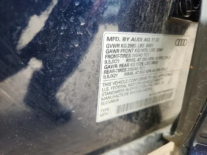 2023 AUDI Q7 PREMIUM PLUS  