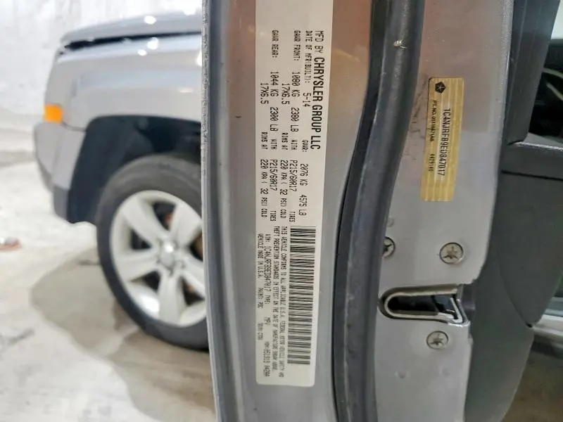 2014 JEEP PATRIOT LATITUDE  