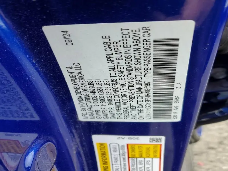 2024 HONDA ACCORD HYBRID SPORT  