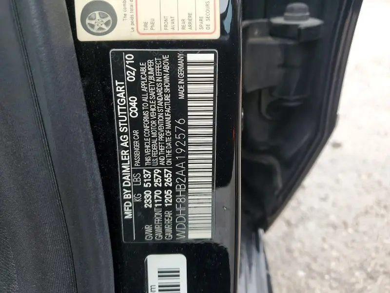 2010 MERCEDES-BENZ E 350 4MATIC  