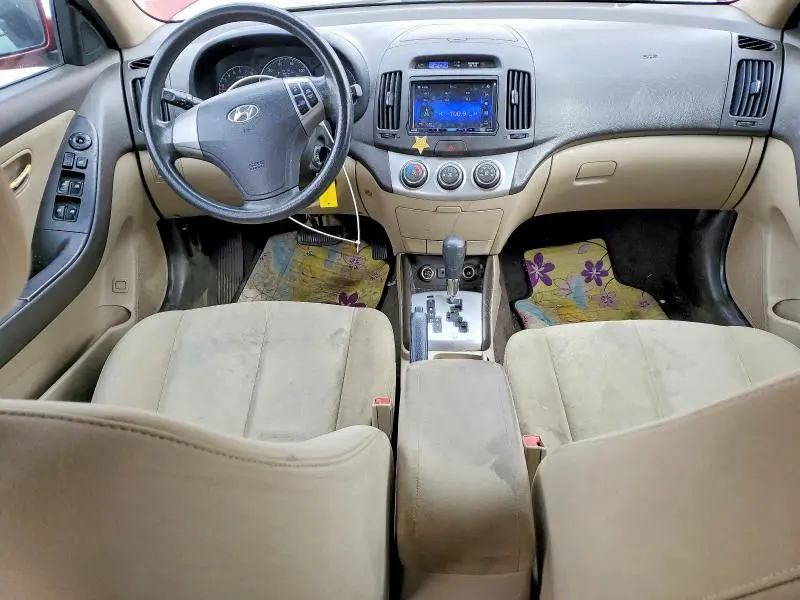 2010 HYUNDAI ELANTRA BLUE  