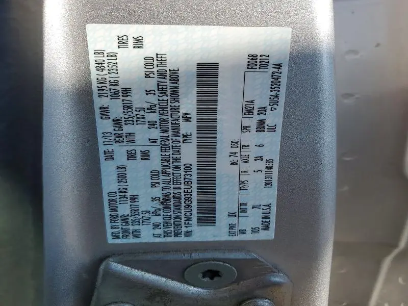 2014 FORD ESCAPE SE  